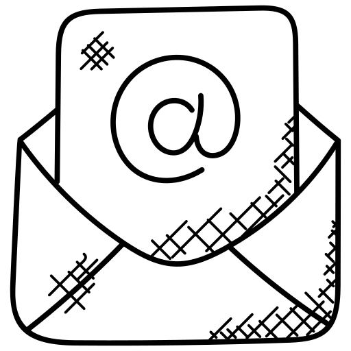 Mail-Icon als Scribble